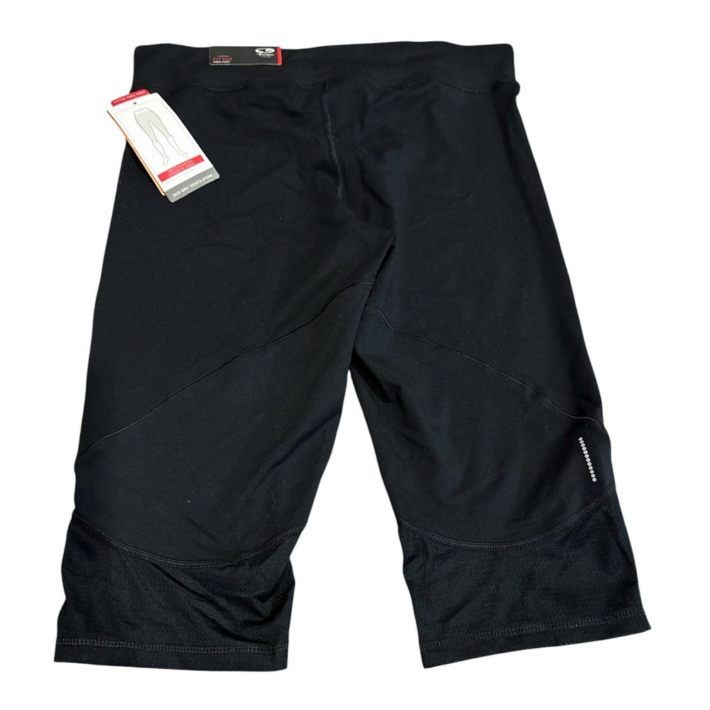 Champion C9 Fitted Knee Pants Womens Large Black Duo Dry Athletic Leggings NWT